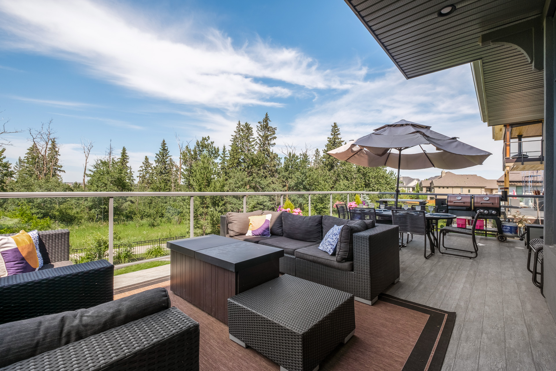 Deck seating
